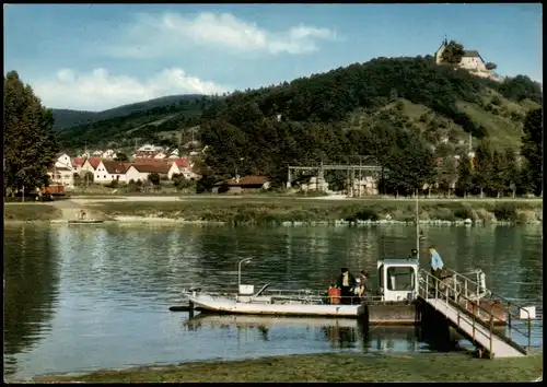 Ansichtskarte Großheubach Stadt, Fähre 1976