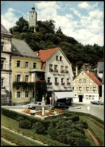 Bad Berneck im Fichtelgebirge Markt , Wein-Geschäft, Mercedes Benz 1972