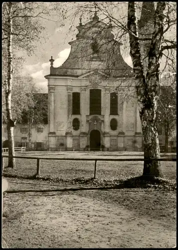 Ansichtskarte Dießen am Ammersee (Diessen) Klosterkirche 1958