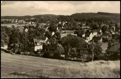 Ansichtskarte Bad Brambach Stadtpartie 1959
