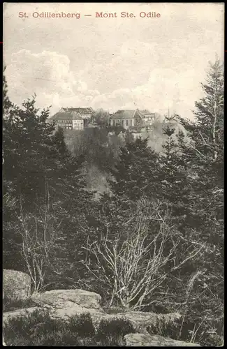 CPA St. Odilienberg Mont Sainte-Odile Mont Ste. O dile 1911