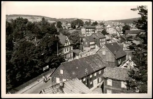 Ansichtskarte Schmiedefeld (Rennsteig) Stadtpartie 1961
