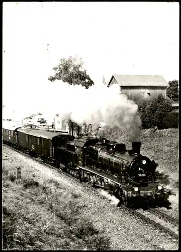 Sammelkarte  Verkehr/KFZ - Eisenbahn Dampflokomotive 38205 1974