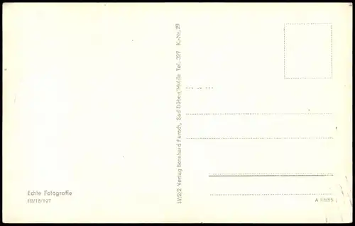 Ansichtskarte Bad Schmiedeberg Kurhaus aus der Vogelschau 1955