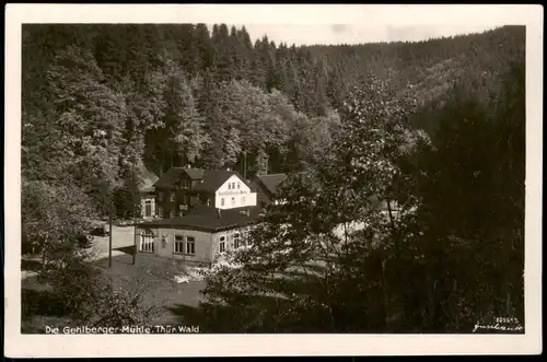 Ansichtskarte Gehlberg Partie an der Gehlberger Mühle 1960