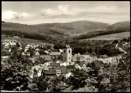 Ansichtskarte Neukirchen (Knüll) Totale 1956