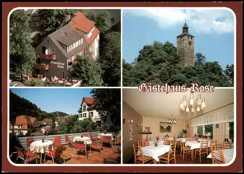 Bad Berneck im Fichtelgebirge Gästehaus Anni Rose - Mehrbild 1983