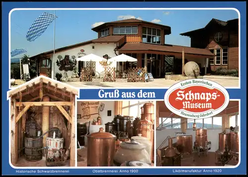 Hauzenberg Gruß Erstes Bayerisches Schnaps-Museum OT Jahrdorf Mehrbild-AK 2010