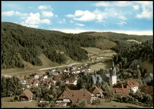 Ansichtskarte Todtmoos Panorama-Ansicht; Ort im Hochschwarzwald 1970