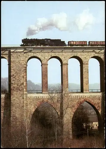 Riesa Dietenmühlenviadukt (Strecke Riesa - Chemnitz) 1992