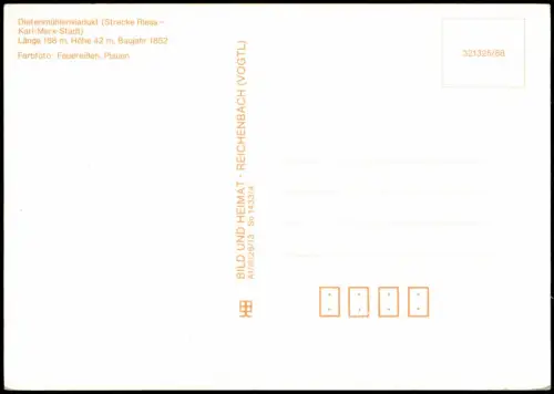 Riesa Dietenmühlenviadukt (Strecke Riesa - Chemnitz) 1992