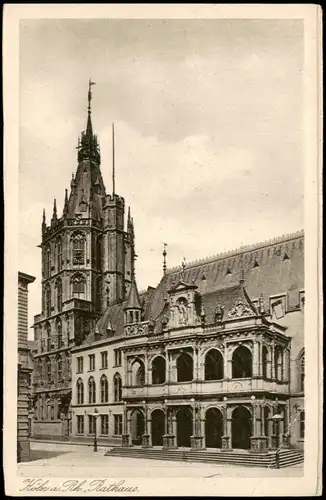 Ansichtskarte Köln Altes Rathaus (Cologne Town Hall Building) 1920