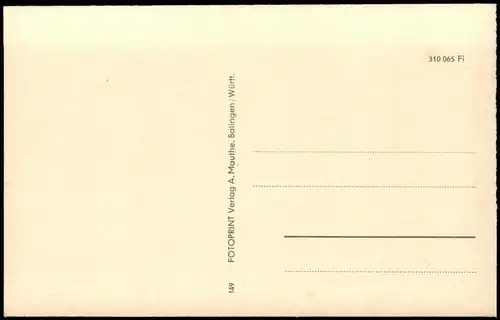 Ansichtskarte Titisee Titisee mit Feldberg im Hochschwarzwald 1950