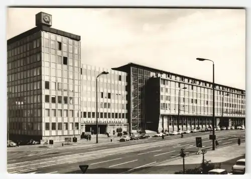 Sammelkarte Leipzig Messestadt Leipzig Hauptpost 1970