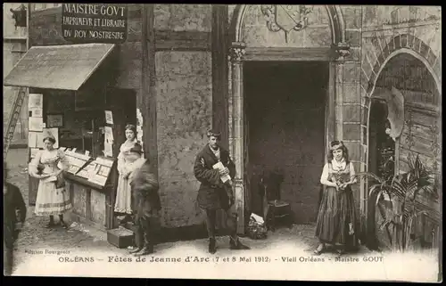 Orleans Orléans Fêtes de Jeanne d'Arc Vieil Orléans Maistre GOUT 1912