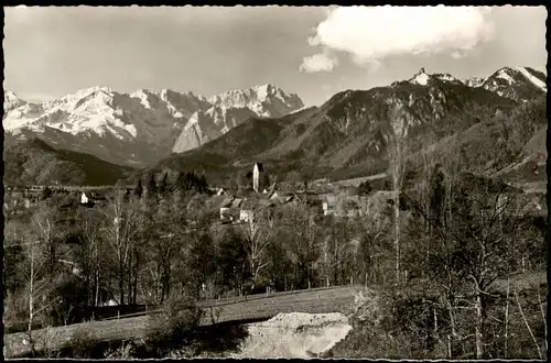 Ansichtskarte Hechendorf am Pilsensee-Seefeld (Oberbayern) Stadtpartie 1968
