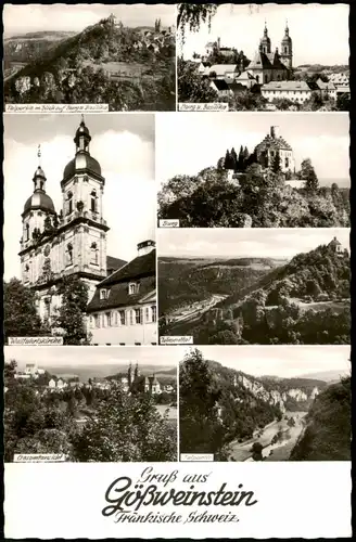 Ansichtskarte Gößweinstein Mehrbild: Stadtansichten 1978