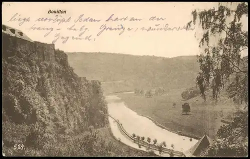 Beulen Bouillon   1916   1. Weltkrieg Feldpost gelaufen (roter S.B.Stempel)