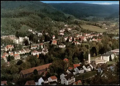 Ansichtskarte Bad Orb Panorama-Ansicht Blick ins Orbtal 1971