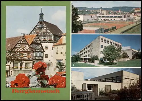 Burgkunstadt (Ofr.)MB Altenheim, Sportanlagen, Sporthalle u. Marktplatz 1983