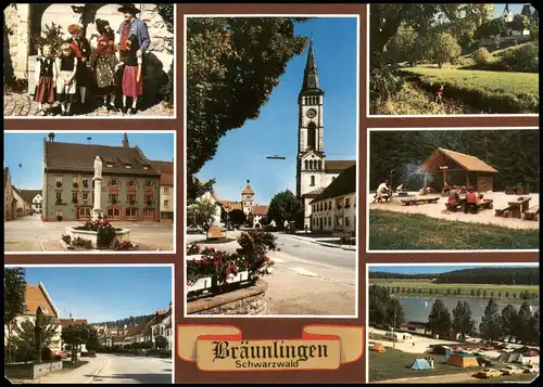 Bräunlingen Mehrbild-AK des Ortes am südlichen Schwarzwald 2000