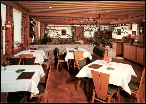 .Baden-Württemberg BERAU Schwarzwald Gasthof Pension RÖSSLE  Trondle-Ebner 1970