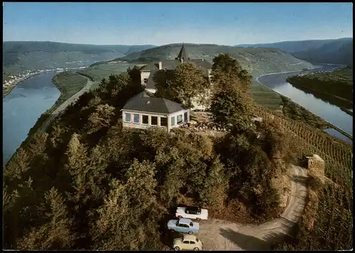Ansichtskarte Zell/Mosel Bergcafé-Restaurant Marienburg 1975