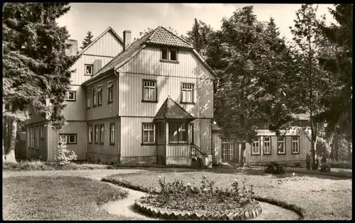 Ansichtskarte Benneckenstein Partie am Genesungsheim 1977