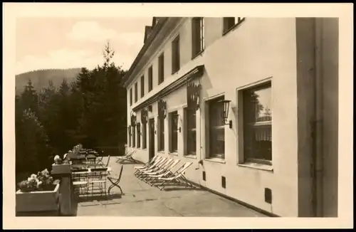 Bucha-Unterwellenborn FDGB-Ferienheim "Aktivist" Außenansicht 1954