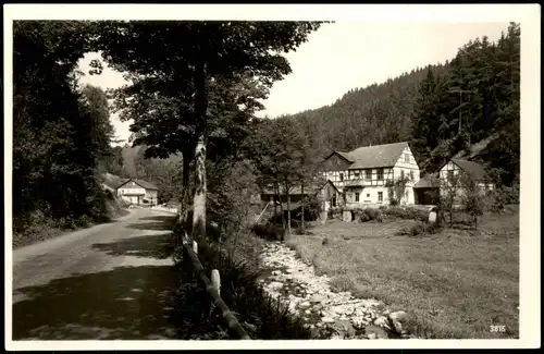 Ansichtskarte .Thüringen Grubersmühle Sormitzgrund 1953