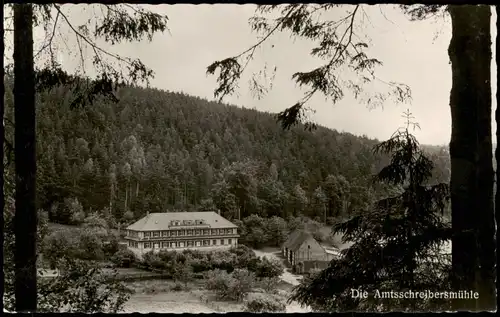 Eisenberg (Thüringen) Die Amtsschreibersmühle Eisenberger Mühltal 1958