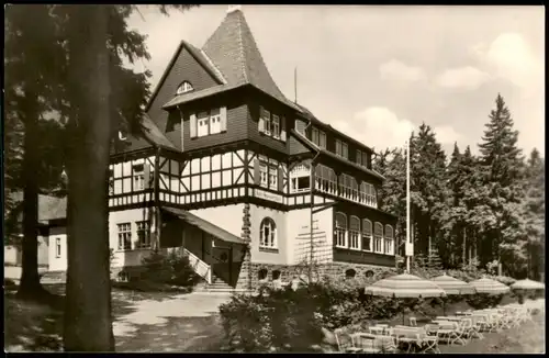 Ansichtskarte Friedrichroda Spießberghaus 1958