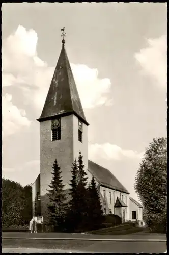 Ansichtskarte Bad Rothenfelde Evgl.-luth. Kirche 1963