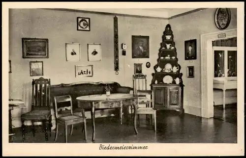 Ansichtskarte Clausthal-Zellerfeld Oberharzer Museum, Bornhardtstr. 16 1951