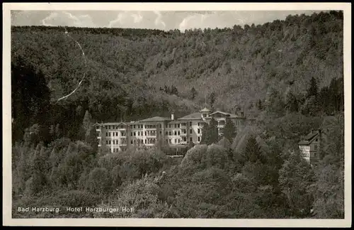 Ansichtskarte Bad Harzburg Hotel Harzburger Hof 1936