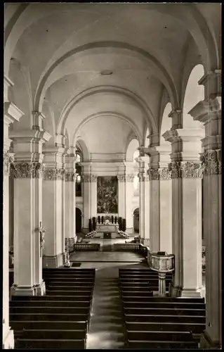 Ansichtskarte Heidelberg Inneres der Kirche Jesuitenkirche 1960