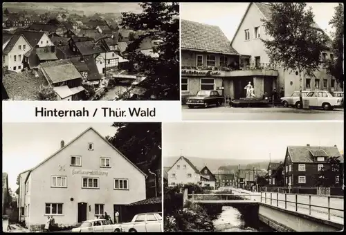 Ansichtskarte Hinternah Gasthaus, cafe Leda 1981