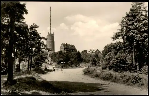 Ansichtskarte Brotterode Partie auf dem großen Inselsberg/Inselberg 1960