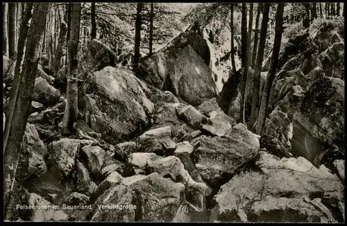 Ansichtskarte Hemer Felsenmeer Sauerland 1959