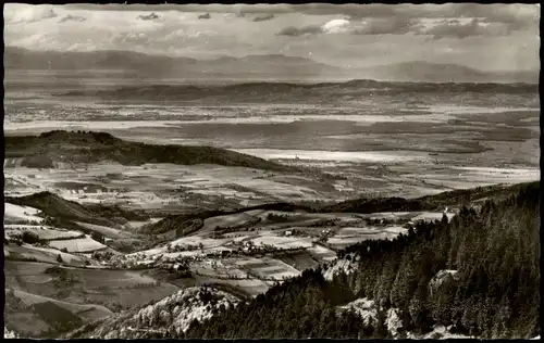 Ansichtskarte Freiburg im Breisgau Schauinsland - Fernblick 1967