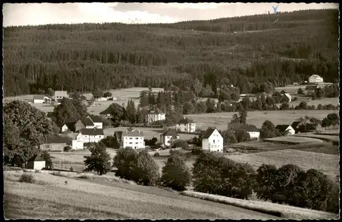 Ansichtskarte Bischofsgrün Villenpartie 1959