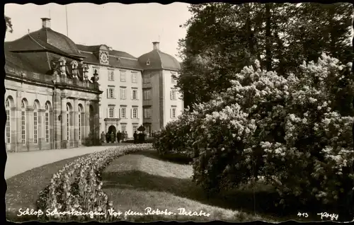 Ansichtskarte Schwetzingen Schloss 1958