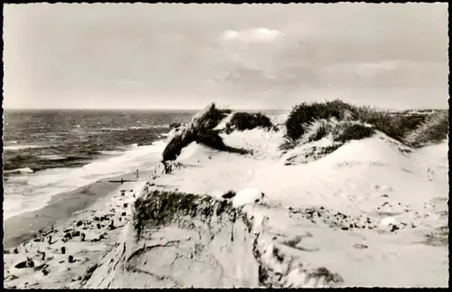 Ansichtskarte Insel Sylt Rotes Kliff Dünen Sylt 1965