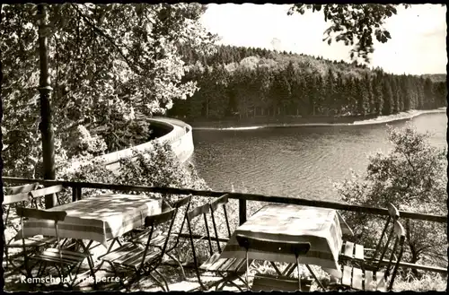 Ansichtskarte Remscheid Talsperre - Restaurant 1961