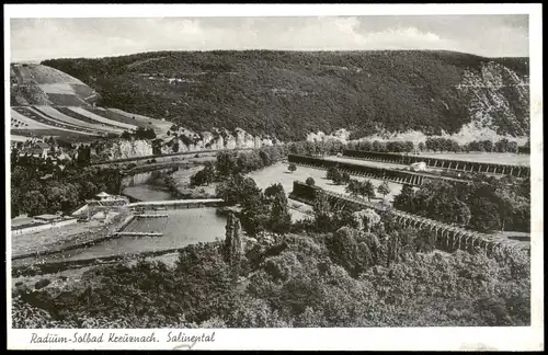 Ansichtskarte Bad Kreuznach Salinental 1953