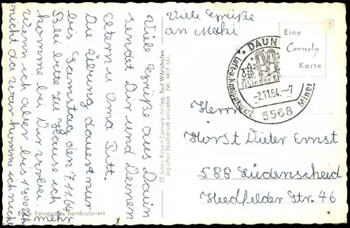 Ansichtskarte Daun Eifel Die Maare Colorfotokarte MB 1964