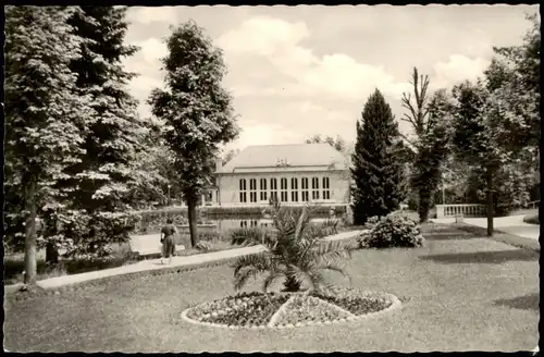 Ansichtskarte Bad Brambach Festhalle 1959