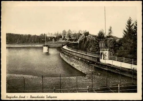 Ansichtskarte Remscheid Eschbachtalsperre/Remscheider Talsperre 1959