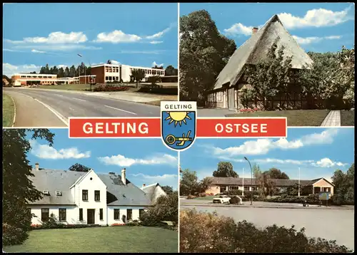 Ansichtskarte Gelting 4 Bild: Bauernhaus, Gebäude 1981