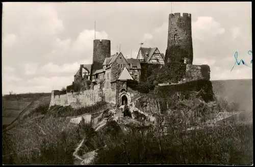 Ansichtskarte Alken (Untermosel) Burg Thurandt 1954